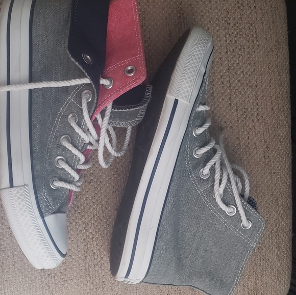 Converse pink & navy duo Size 7 - Picture 12 of 12